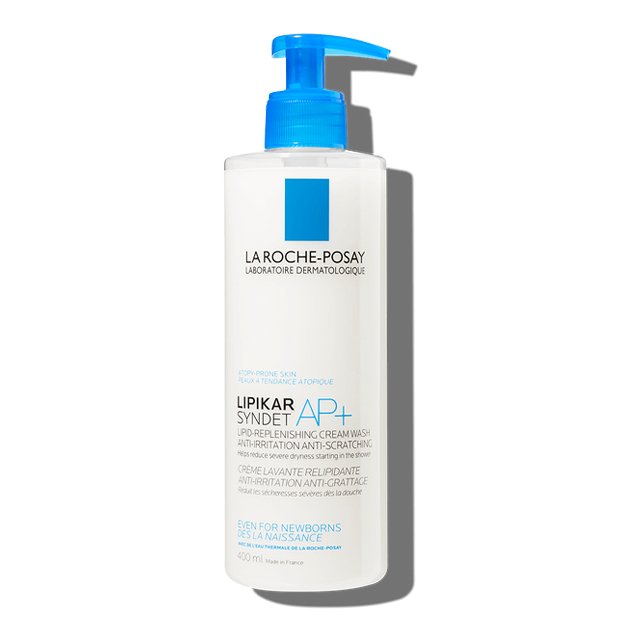 La Roche-Posay Lipikar Syndet AP+ cleanser untuk kulit kering dan sensitif