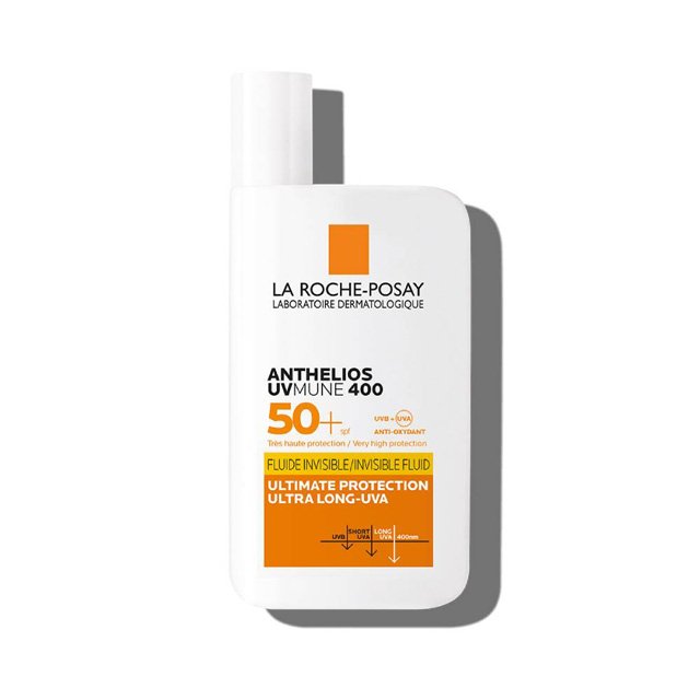 La Roche-Posay Anthelios UVMune 400 Invisible Fluid sunscreen untuk kulit kering