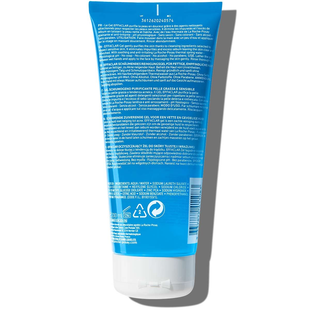 La Roche Posay Face Cleanser Effaclar Cleansing Foaming Gel 200ml 3337